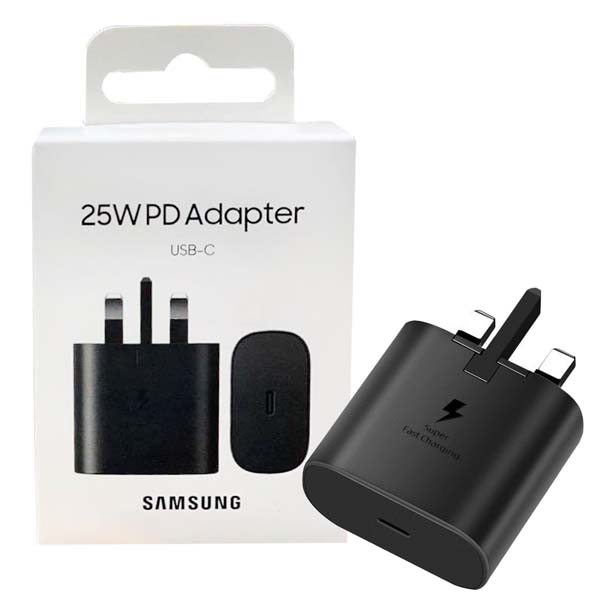 Samsung Type C 3 Pin Plug 25W Fast Charger