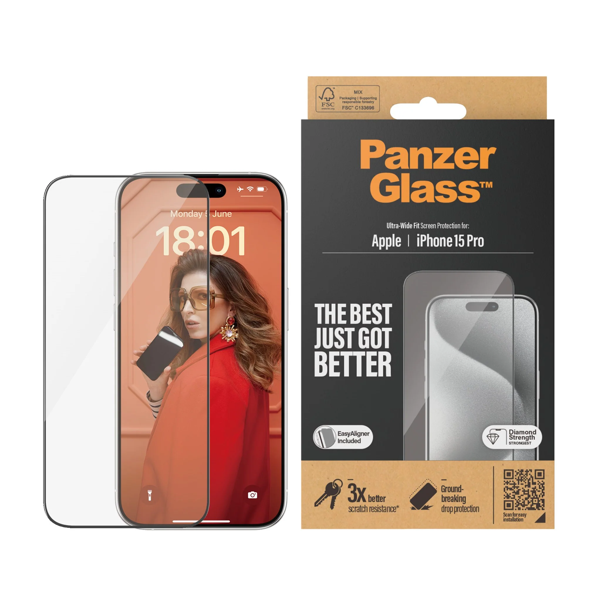 Panzer Glass Apple Iphone 15 PRO