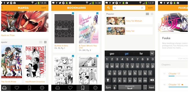 Crunchyroll Manga app
